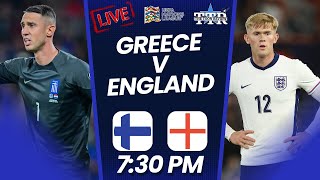 Greece v England  Matchday Live [upl. by Christoforo]