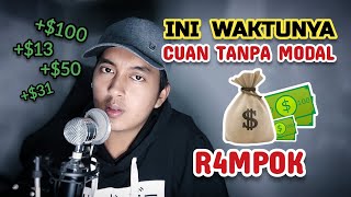 R4MPOK SAJA Ini Waktunya Cuan USDT Tanpa Modal Beneran Gratis [upl. by Rosenberg]