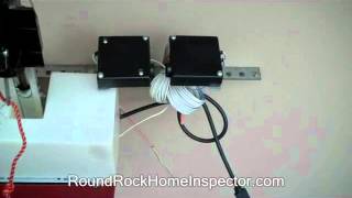 Garage Door Sensors Placement Issues Home Inspection [upl. by Eserahs]