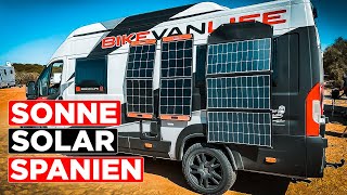 Spanien Mit Solartaschen im Kastenwagen  Jackery Solar Saga amp WattStunde  Vergleich [upl. by Allix]