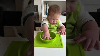 Pea Fritter Recipe Safe for Babies Shorts [upl. by Normalie]