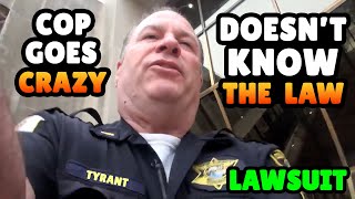 Unlettered Cops Get Sued  Dont Know The Law [upl. by Seafowl689]