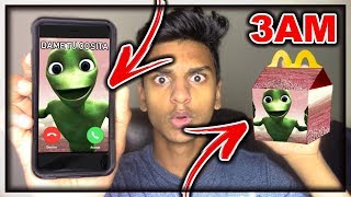 DO NOT ORDER THE DAME TU COSITA ALIEN HAPPY MEAL AT 3AM OMG DAME TU COSITA CAME TO MY HOUSE [upl. by Rap]