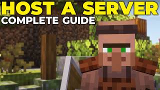 How To Host a Minecraft Server [upl. by Nonnahs]