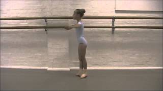 Aimee  Ballet  Grande battement en croix [upl. by Lezirg431]