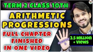 Arithmetic Progression Class 10  Maths Chapter 5  Full ChapterExerciseFormulaSum Formula Of AP [upl. by Acireed]