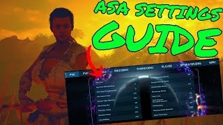 Ark Survival Ascended SINGLE PLAYER SETTINGS GUIDE [upl. by Melliw354]