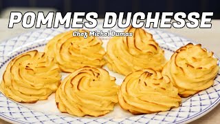 POMMES DUCHESSE  Une recette française classique [upl. by Ecilahs321]