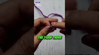 The easiest and fastest way to make the Magic Circle Loop for crochet [upl. by Zil]