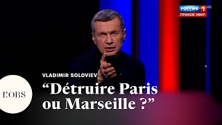 En Russie ce présentateur télé menace encore la France après le soutien de Macron à l’Ukraine [upl. by Lochner]