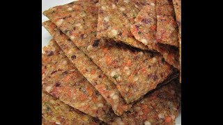 Flax Seed Crackers [upl. by Llebyram961]