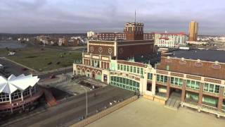 AERIAL FOOTAGE ASBURY PARK NJ [upl. by Mich]