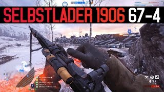 Selbstlader 1906 674  Battlefield 1 [upl. by Auqeenahs]