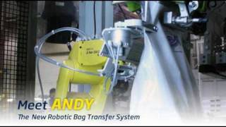 Robotic Bag Placer for Automatic Bagging Machine ANDY [upl. by Cuthburt]