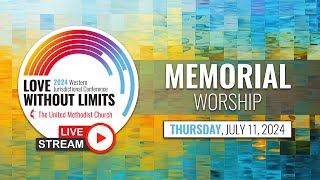 Memorial Worship  2024 Western Jurisdictional Conference [upl. by Amir]