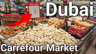 Prices in Dubai Hypermarket Carrefour Full Review 4K🇦🇪  Dubai Carrefour Supermarket Walking Tour [upl. by Joao]