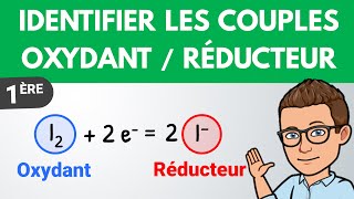 Réaction doxydoréduction  identifier les couples   1ère spé  PhysiqueChimie [upl. by Allayne]