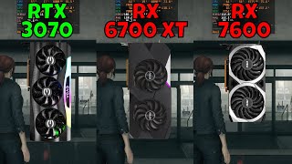 RTX 3060 Ti vs RTX 3070 vs RX 6600 XT Benchmark in 9 Games at 1080p 2024 [upl. by Oznofla]