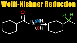 WolffKishner Reduction Mechanism Examples [upl. by Gyatt]