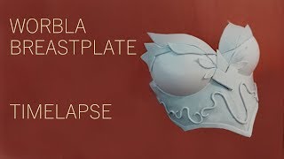 Worbla breastplate  Timelapse [upl. by Utica]