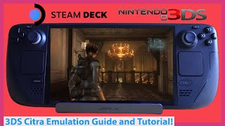 Nintendo 3DS on Steam Deck Citra Steam Deck Emulation Setup Guide and Tutorial [upl. by Poler]