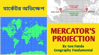 Mercators Projection ll Honours Geography ll Semester 1 ll By Geo Funda [upl. by Jacky]