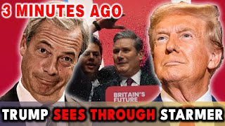 Nigel Farage GETS Donald Trump’s Powerful Endorsement Starmer GUT PUNCHED [upl. by Arrakat]