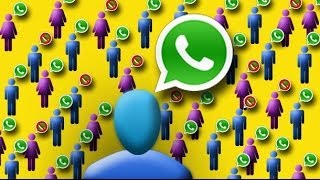 Como bloquear y desbloquear usuarios en Whatsapp [upl. by Delmor]