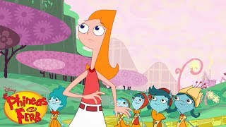 Candace in OZ  Phineas and Ferb  Disney XD [upl. by Leinahtan]