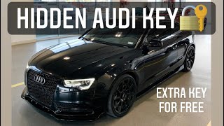 Your Audis HIDDEN SECRET KEY  Audi tips and secrets [upl. by Evyn817]