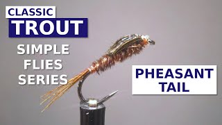 Sawyers Original Pheasant Tail  Fly Tying Simple Flies [upl. by Segroeg]