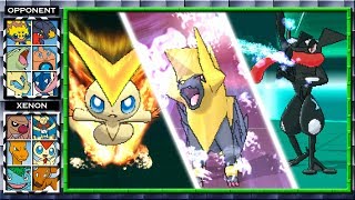 WEATHER JUDGMENT amp MORE SHINY Pokemon X and Y Wifi Battle 40 Xenon3120 vs Christopher [upl. by Aletha]