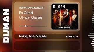 Duman  En Güzel Günüm Gecem Rockn Coke  Backing Track Karaoke [upl. by Llednek]