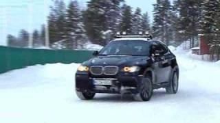 New BMW X6M Testing grounds in Arjeplog Sweden [upl. by Sajovich]