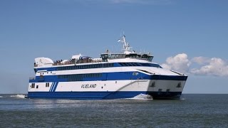 Vertrek Veerboot naar Vlieland vanuit Harlingen [upl. by Akinot]