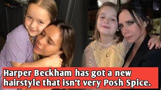 Harper Beckham has got a new hairstyle that isnt very Posh Spice [upl. by Ttenneb623]