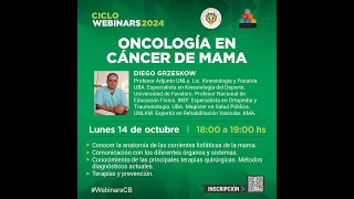 Webinar Oncologia en Cancer de Mama [upl. by Ynaffyt]