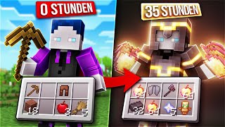 24 STUNDEN MINECRAFT AM STÜCK SPIELEN 150 OP GOLDÄPFEL [upl. by Rhoads]