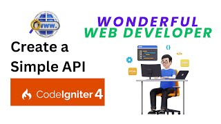 CodeIgniter 4 Create a Simple Api [upl. by Odradlig]