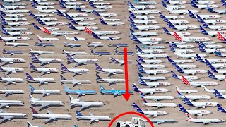 10 Largest Aircraft Parking Stores boneyards✈✈🛬🛫 [upl. by Uriel]