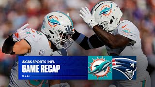 Dolphins hand Patriots 7th STRAIGHT home loss improve to 23  Game Recap [upl. by Messere]