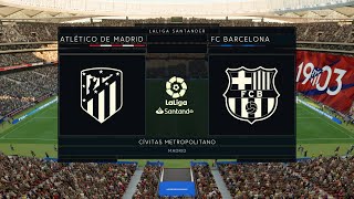 Atlético Madrid vs Barcelona 08012023 LaLiga FIFA 23 [upl. by Tay921]