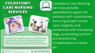 Colostomy Care Nursing Services [upl. by Aileen602]