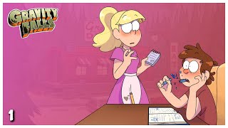 First Date  Part 1 Dipcifica Gravity Falls Comic Dub [upl. by Rednaeel]