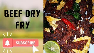 BDFBEEF DRY FRYResturant StyleHow to make quick amp easy Beef Dry Fry  Malayalam Recipe withme [upl. by Willette]