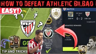 HOW TO DEFEAT ATHLETIC BILBAO FIFA MOBILE 22  ICON CASILLAS ATHLETIC BILBAO MATCH FIFA MOBILE 22 [upl. by Acebber]