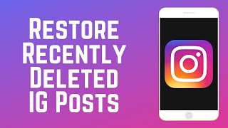 How to Restore Recently Deleted Instagram Posts [upl. by Irved]