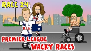 🚦RACE 24🚦 Premier League Wacky Races Vardy wonder goal vs Liverpool [upl. by Blank]