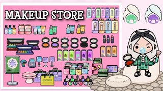 Toca Boca 5 Makeup Shop  Beauty Shop  Toca Life World Shops 😱😍  NecoLawPie [upl. by Marlyn]