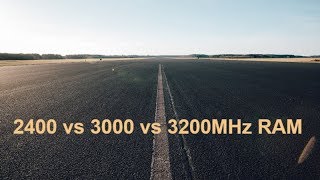 2400 vs 3000 vs 3200 MHz RAM  Ryzen 2nd gen [upl. by Norrab552]